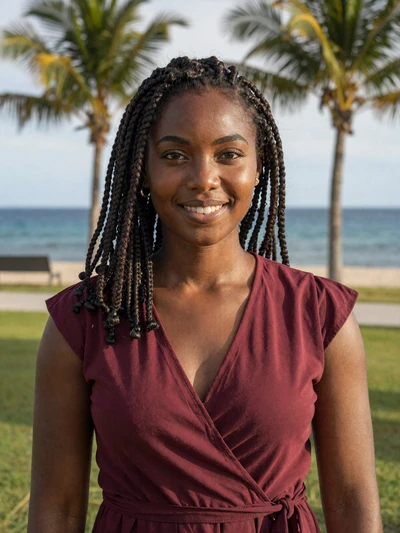Teshia, 31, verified Vincentian professional from Calliaqua open to international love