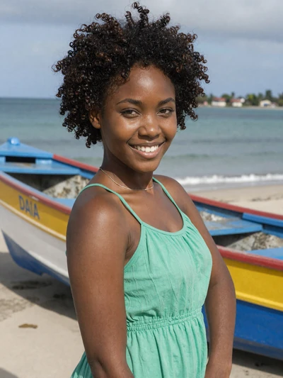 Dacia, 25, Grenadian single from Gouyave ready for international dating